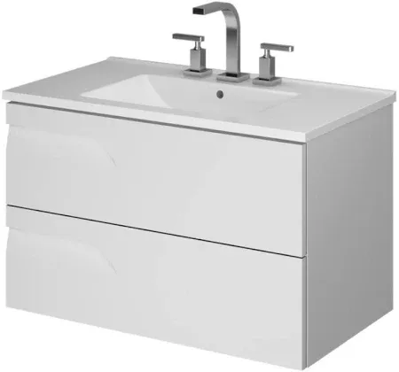 Combo Vanitory Schneider Rivo California 100 cm con Mesada de Losa