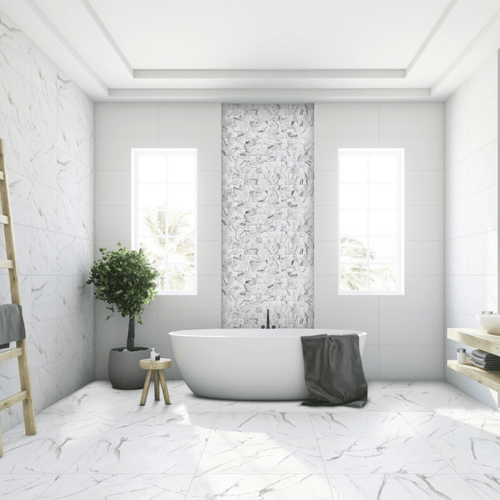 Revestimiento Ceramico Karina Carrara Brillante 32x56