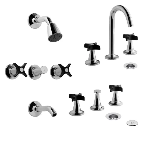 Kit Grifería para Baño FV Pétalo 0900.03/M3