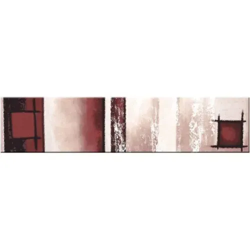 Guarda Recta Colores Sólidos Formosa Rojo 5.5x25