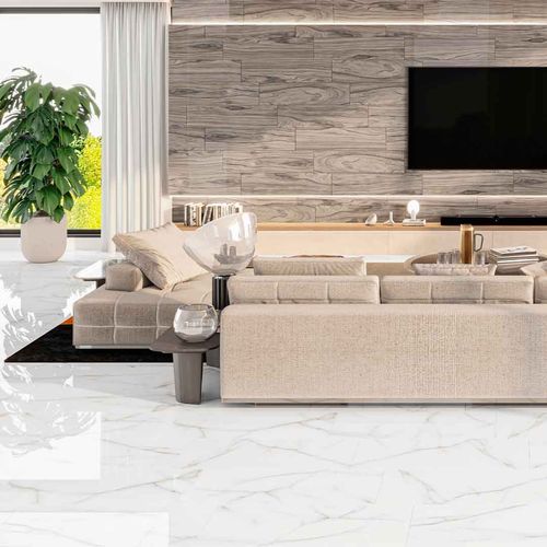 Porcelanato Lume Semi Gris Thassos