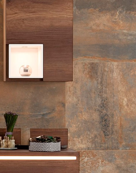 Porcellanato Alberdi Oxido Marron H5 60x60