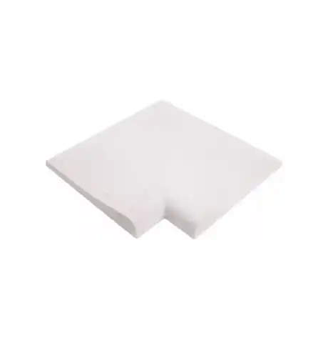 Borde Esquinero Recto Culzoni Patio Blanco 49,5x49,5
