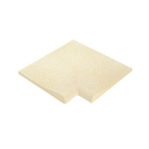 Borde Esquinero Recto Culzoni Patio Marfil 49,5x49,5