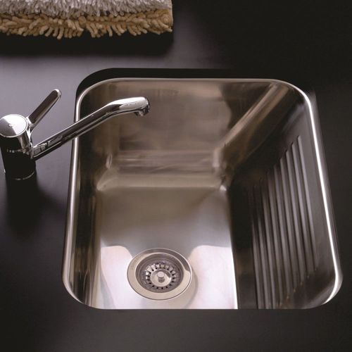 Bacha Simple de Acero Johnson para Lavadero LN50 2da Calidad