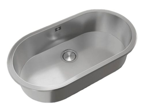 Pileta Johnson Acero 304 Simple Curve SI77A 2da Calidad