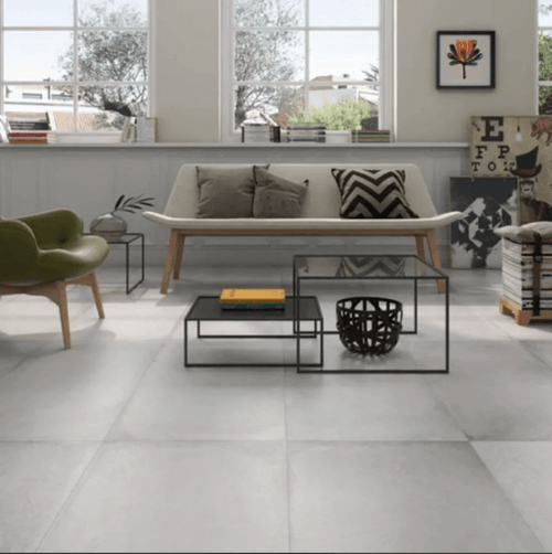 Cerámica Cerro Negro Amazonia Tiza 38x38 2da Calidad