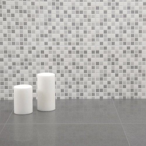 Cerámica Aqua Mix Plata Scop 33x33