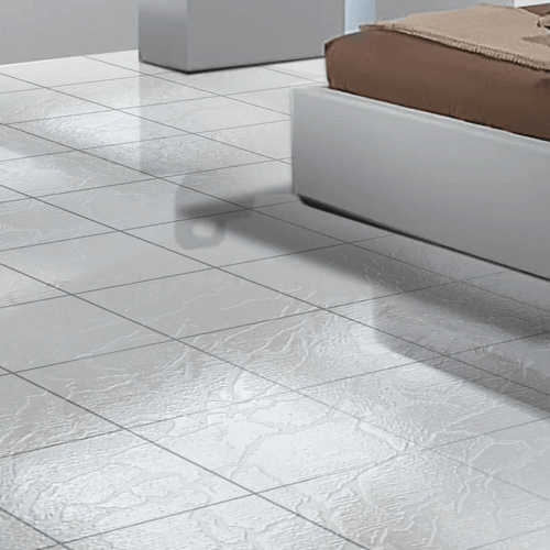 Piso Cerámica Salteña Chañi Blanco Brillante 43x43 2da Calidad