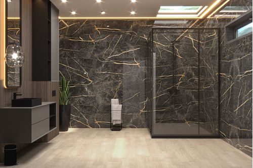 Porcelanato Marquina Oro Plus 62×119