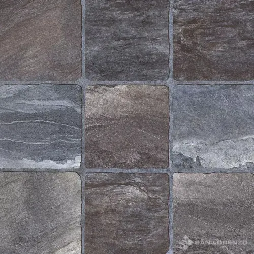 Cerámico Taco Ardesia Gris 45,3x45,3 - San Lorenzo 1ª Selección