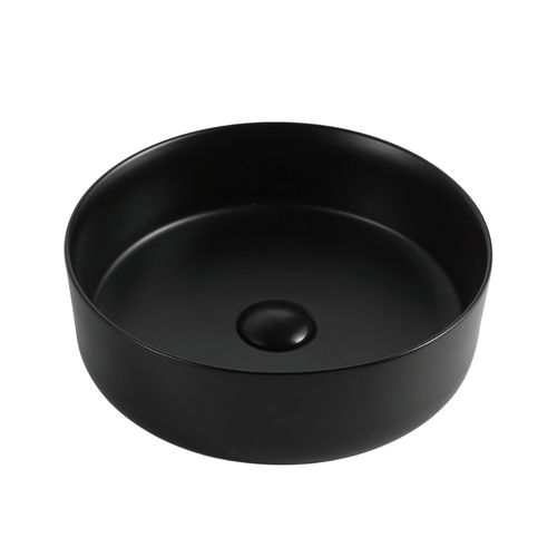 Bacha de Apoyar Redonda Peirano Negra (400x400x125)