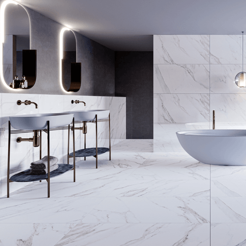 Combo Porcelanato Lume Viena Pulido 62x119cm con Pegamento Piso Sobre Piso 12Hs Weber