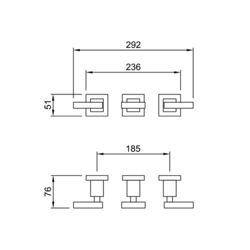 Griferia de Bidet Peirano Castilla 70-153/CR