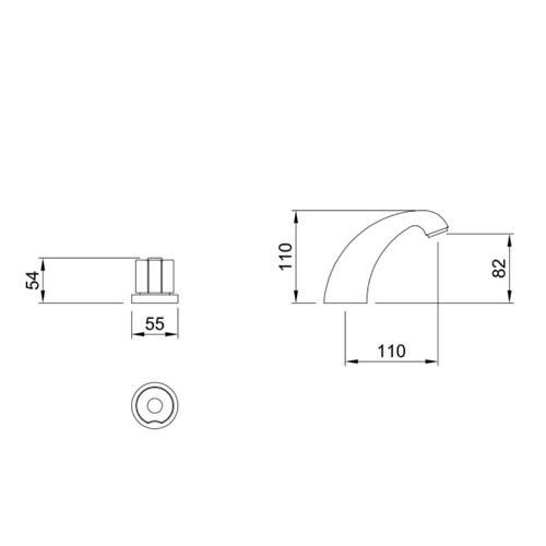 Griferia de Lavatorio Peirano Renacer 60-002/CR