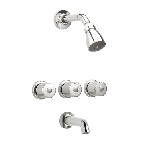 Griferia de Ducha y Bañera Peirano Renacer 80-002/CR