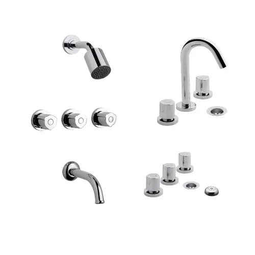 Combo De Grifería De Baño Fv Radal WEB