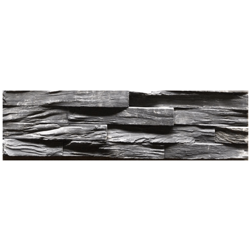 Revestimiento Para Pared Natural Stone 15x60cm Black