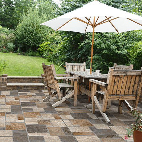 Piso Cerámico Atacama Tricolor 51x51 cm - 1° Calidad