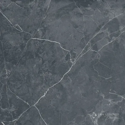Porcelanato Pulido Mármol Suria Grey 60x60 cm - 1° Calidad