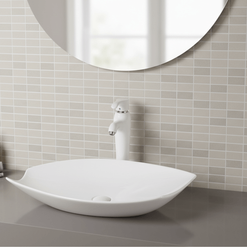 Bacha Sobre Mesada Blanca AQ21293-W