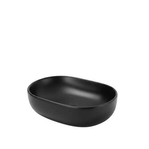 Bacha Sobre Mesada Negra Mate AQ21222-N