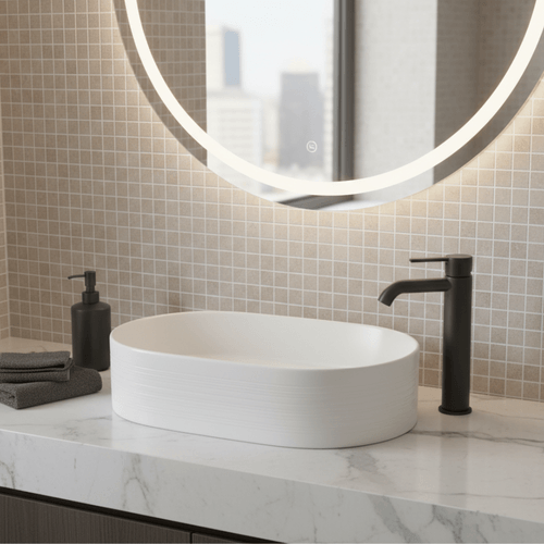 Bacha Sobre Mesada Blanca AQ21263-W