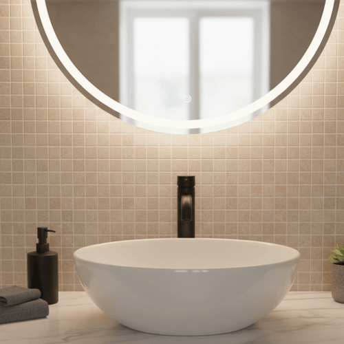 Bacha Sobre Mesada Blanca AQ21284-W