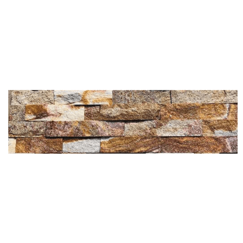 Revestimiento Para Pared Natural Stone 15x60cm Golden